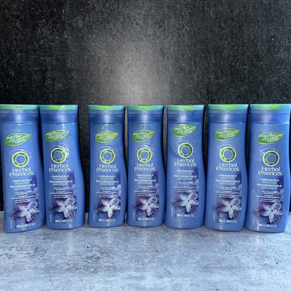 7 Lot Herbal Essences Unbreakable Seduction  shampoo 10.1 oz NEW